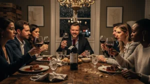 Dîner d’invités avec Madiran à 35€ ouvert trop tôt et tanins durs décevant la soirée